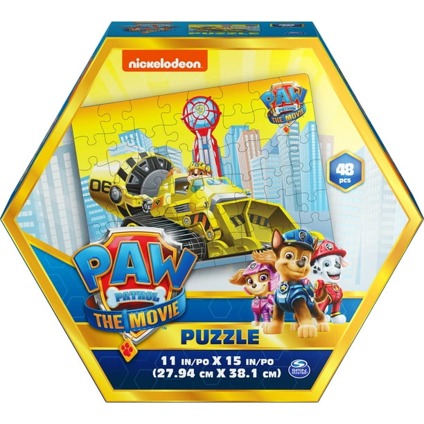 Ravensburger PAW PATROL 4 LARGE SHAPED JIGSAW PUZZLES Kids Toys Games 18m BN
